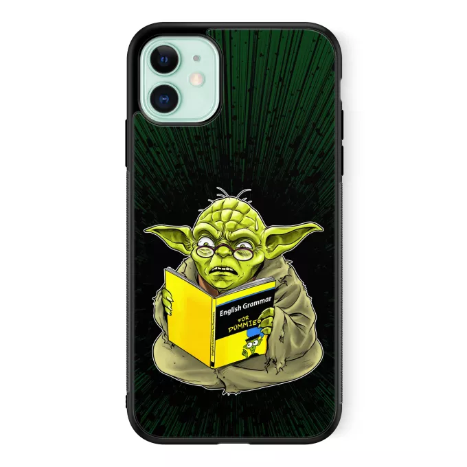 iPhone 11 Phone Case Parody of Star Wars Yoda