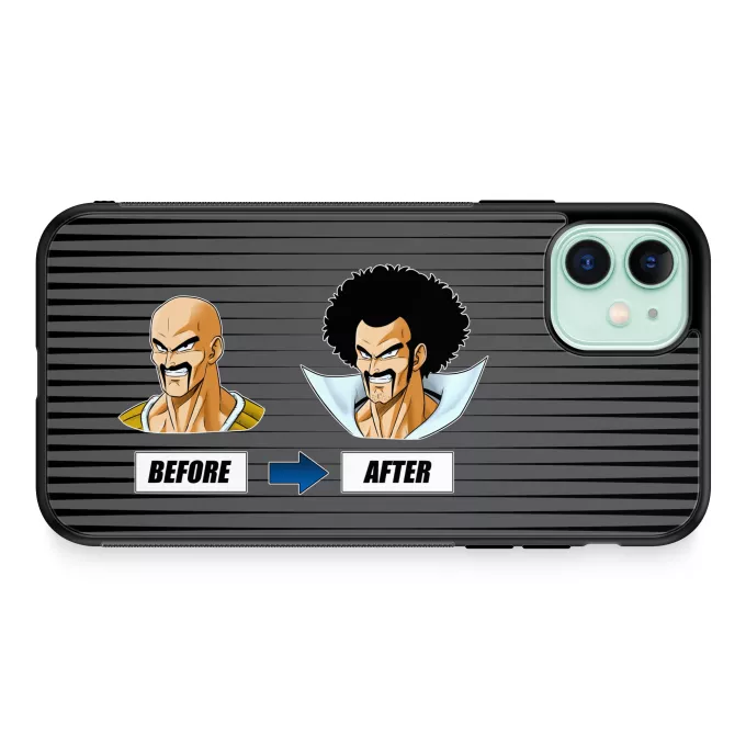iPhone 11 Phone Case Parody of Dragon Ball Z - DBZ Mister Satan and Nappa