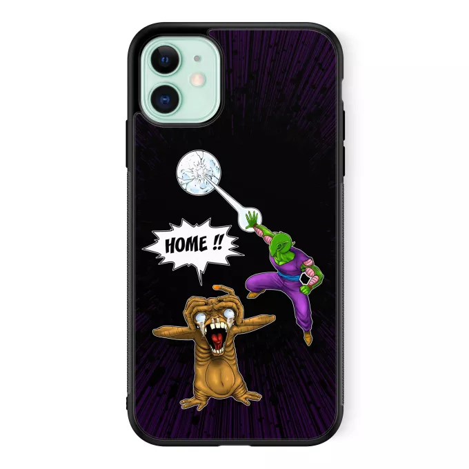 iPhone 11 Phone Case Parody of Dragon Ball Z - DBZ Piccoloand ET the Extra-Terrestrial