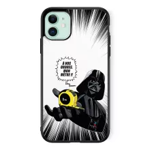 Coque Téléphone Portable Dark Vador « A vos ordres, mon Mètre... !! » – Parodie Star Wars