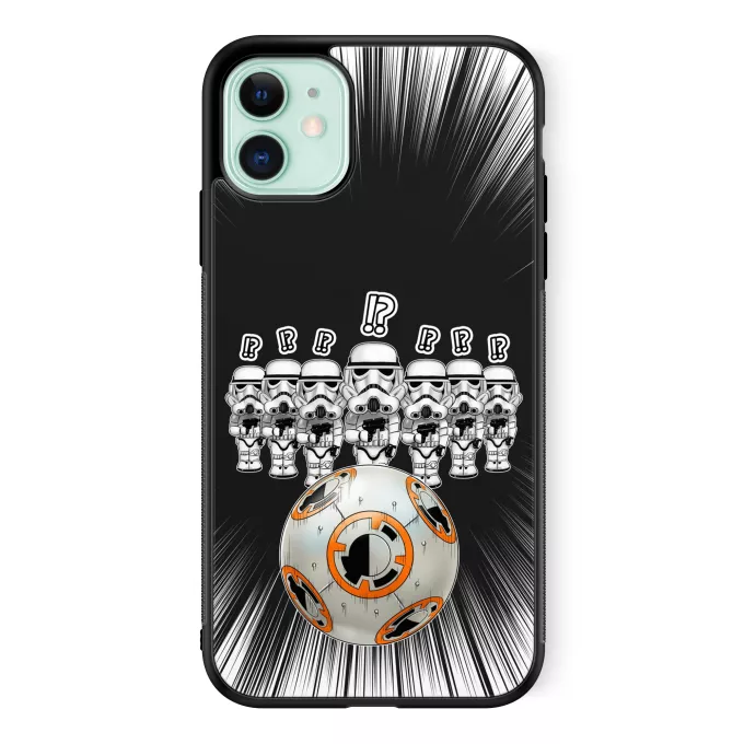 Custodia per iPhone 11 Paoridia Star Wars BB-8 X Stormtroopers