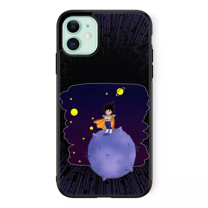 Estojo iPhone 11 Paródia Dragon Ball Z - DBZ O Principezinho Vegeta
