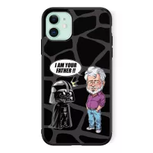 Custodia per smartphone Darth Vader “Darth Vader e George Lucas - I am your Father” – Parodia dei Star Wars