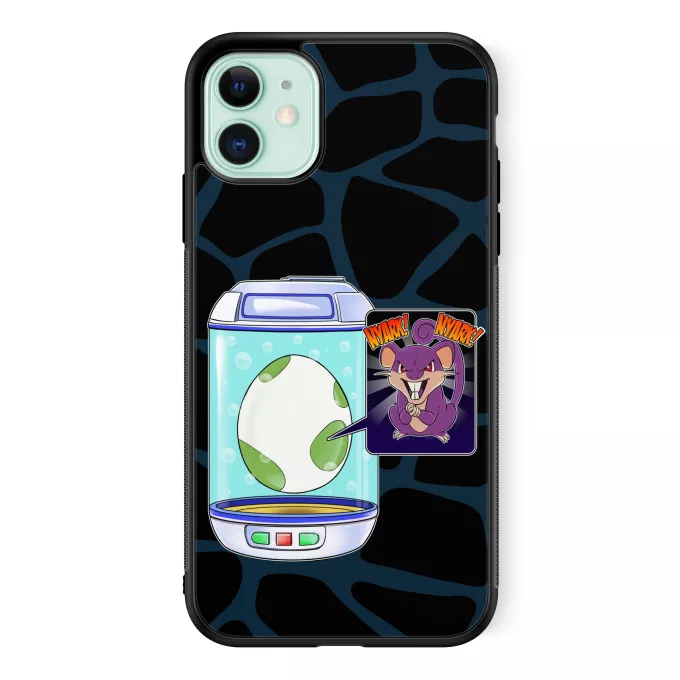 Fodral för iPhone 11 Parodi Pokémon Rattata