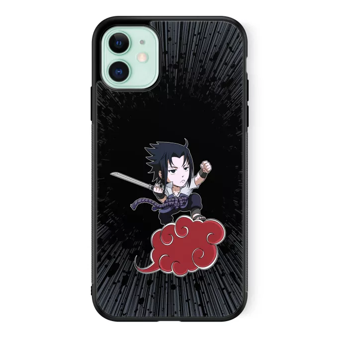 Custodia per iPhone 11 Paoridia Naruto Sasuke e Son Goku