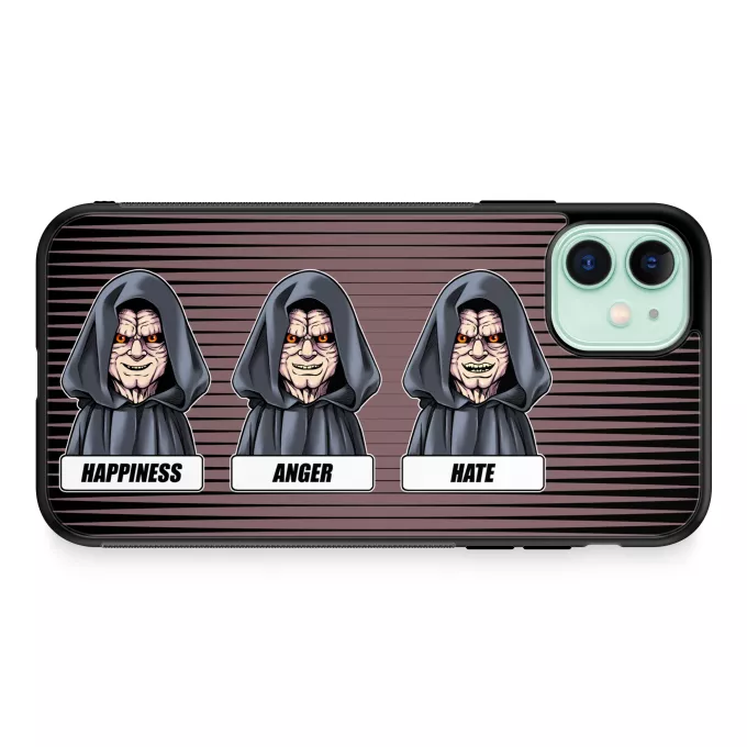 iPhone 11 Phone Case Parody of Star Wars Palpatine aka Darth Sidious the Sith