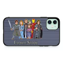 Coque Téléphone Portable Eddard « La Famille Stark au complet ! » – Parodie Iron Man
