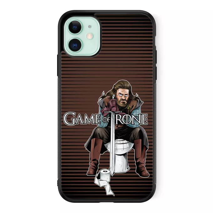 Coque pour téléphone portable iPhone 11 Parodie Game of Thrones Game Of Trone... Euh... - Eddard Stark