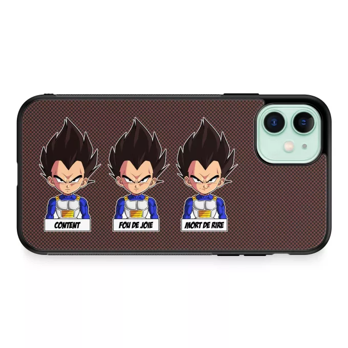 Coque pour téléphone portable iPhone 11 Parodie Dragon Ball Z - DBZ Un jeu d'acteur de niveau princier - Végéta