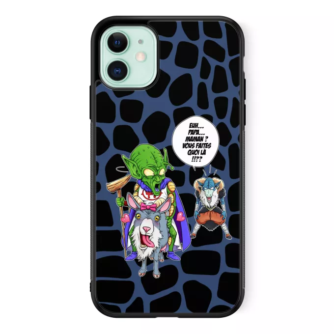 Coque pour téléphone portable iPhone 11 Parodie Dragon Ball Super Aux origines du mal... - Moro, Le Très-Haut