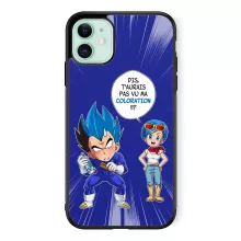 Coque Téléphone Portable Végéta « Le Secret du Super Saiyan Blue » – Parodie Dragon Ball Super