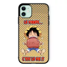 Coque Téléphone Portable Luffy « La Viande... C'est la vie ! » – Parodie One Piece