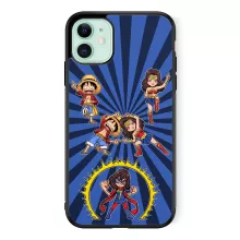 Luffy Smartphone hoesje “Gomu Gomu no Fusion !” – One Piece parodie