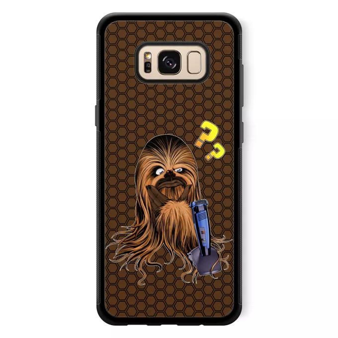 Samsung Galaxy S8+ Handyhülle Parodie auf Star Wars Chewbacca