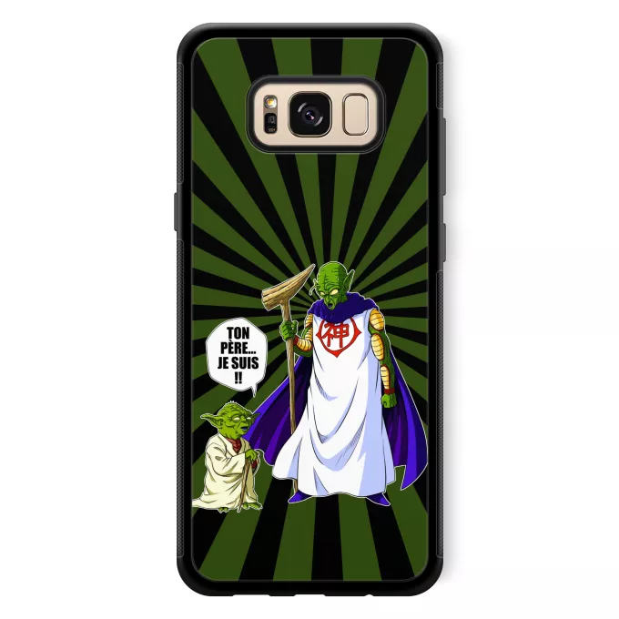 Coque pour téléphone portable Samsung Galaxy S8+ Parodie Star Wars Ton père... Je suis !! - Yoda, Dieu