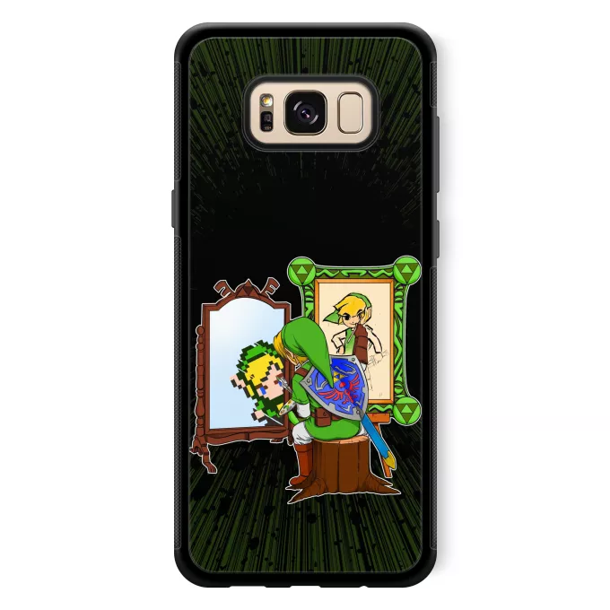 Estojo Samsung Galaxy S8+ Paródia Zelda Link - Norman Rockwell style