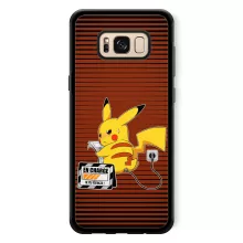 Coque Téléphone Portable Pikachu « En Charge... Ne pas déranger ! » – Parodie Pokémon