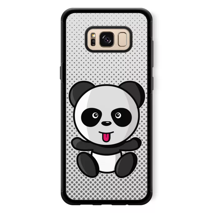 Coque pour téléphone portable Samsung Galaxy S8+ Parodie Délire Kawaii Kawaii Panda