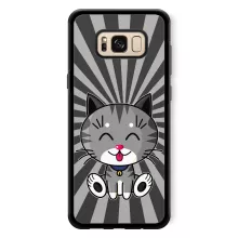 Coque Téléphone Portable « Kawaii Baby Cat (gris tigré) » – Parodie Kawaii Baby Cats