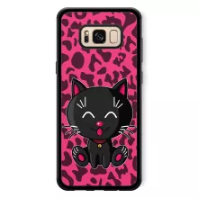 Coque Téléphone Portable « Kawaii Baby Cat (noir) » – Parodie Kawaii Baby Cats