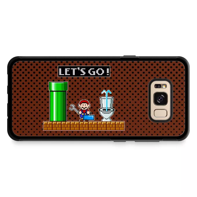 Custodia per Samsung Galaxy S8+ Paoridia Super Mario Super Mario