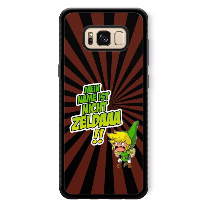 Samsung Galaxy S8+ Handyhülle Parodie auf Zelda Link
