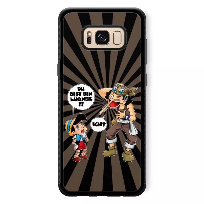 Samsung Galaxy S8+ Handyhülle Parodie auf One Piece Lysop