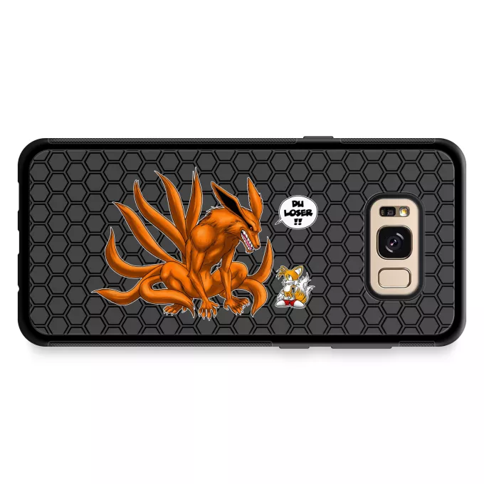 Samsung Galaxy S8+ Handyhülle Parodie auf Naruto Tails und Kyubi - Kurama