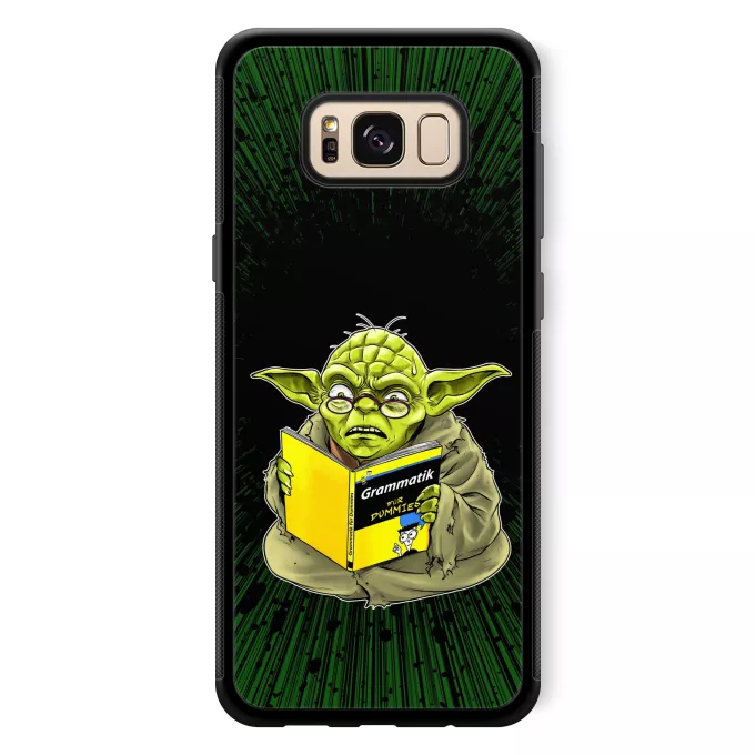 Samsung Galaxy S8+ Handyhülle Parodie auf Star Wars Yoda - Grammatik für Dummies