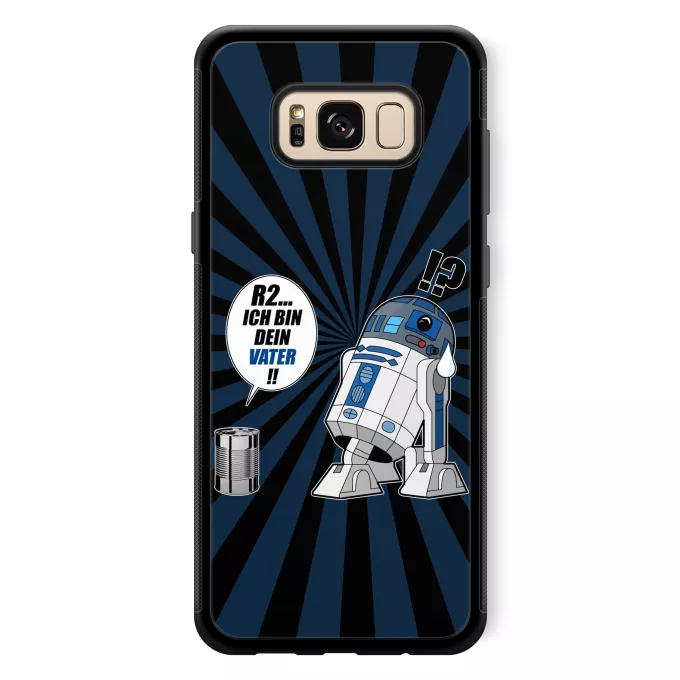Samsung Galaxy S8+ Handyhülle Parodie auf Star Wars R2-D2