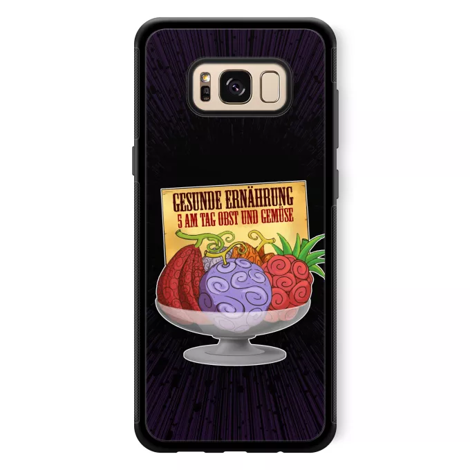Samsung Galaxy S8+ Handyhülle Parodie auf One Piece Teufelsfrucht - Gum-Gum-Frucht