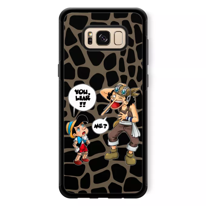 Samsung Galaxy S8+ Phone Case Parody of One Piece Usopp