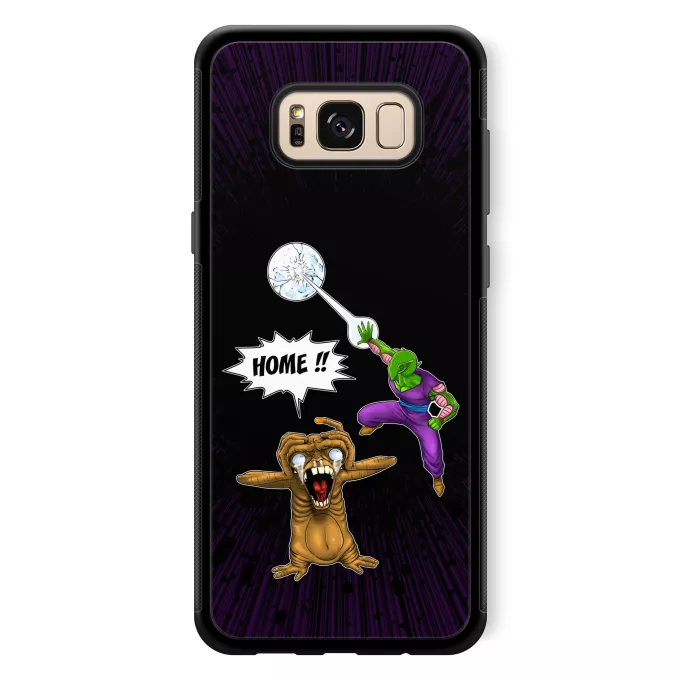 Samsung Galaxy S8+ Phone Case Parody of Dragon Ball Z - DBZ Piccoloand ET the Extra-Terrestrial