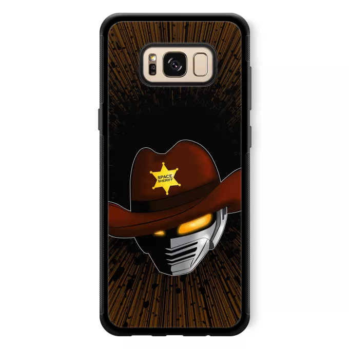 Estojo Samsung Galaxy S8+ Paródia Uchuu Keiji Gavan