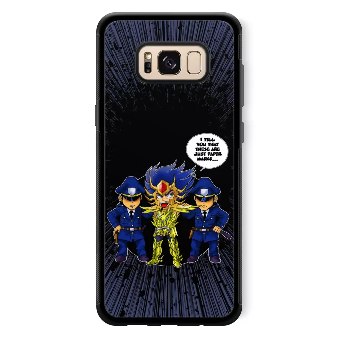 Samsung Galaxy S8+ Phone Case Parody of Knights of the Zodiac - Saint Seiya Cancer Deathmask