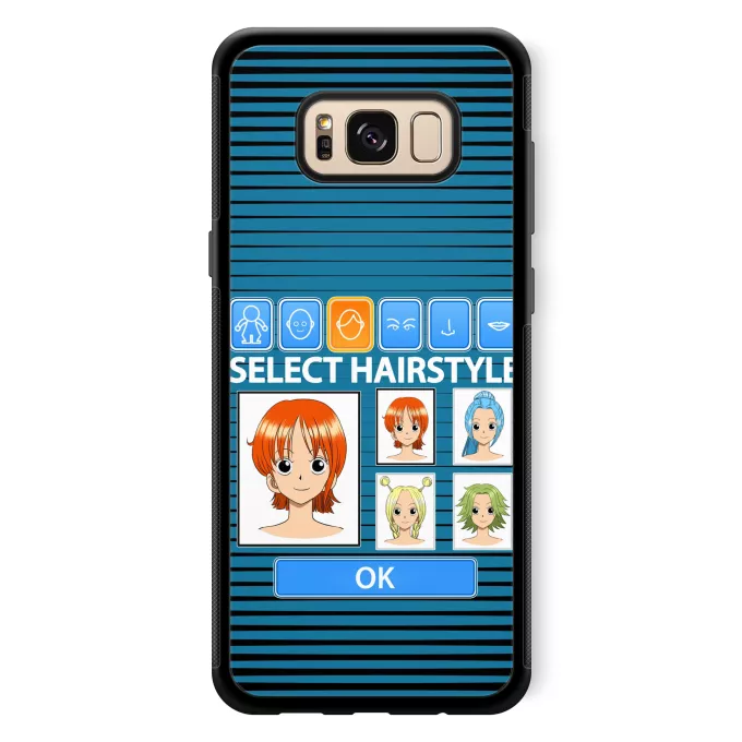 Samsung Galaxy S8+ Phone Case Parody of One Piece Nami from Straw Hats Pirates Crew