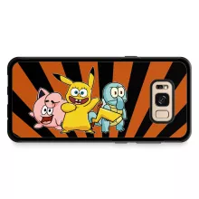 SpongeBob Smartphone hoesje “SpongeBob, Octo Tentakel, Patrick Ster en Pikachu” – Pokémon parodie