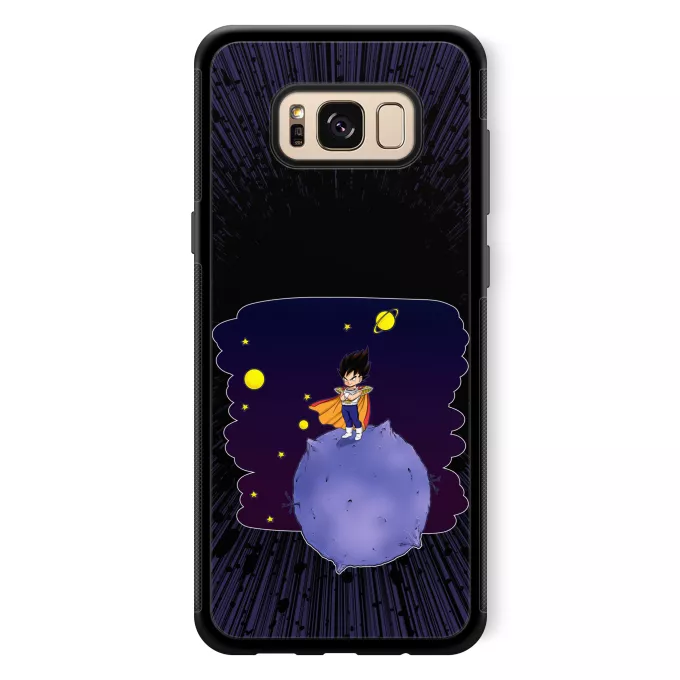 Estojo Samsung Galaxy S8+ Paródia Dragon Ball Z - DBZ O Principezinho Vegeta