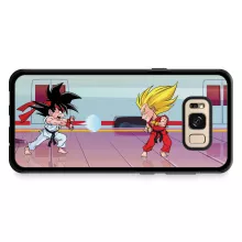 Custodia per smartphone Son Goku “Son Goku e Vegeta X Ryu e Ken” – Parodia dei Dragon Ball Z