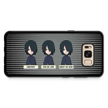 Coque Téléphone Portable Sasuke Uchiwa « Toujours aussi expressif... » – Parodie Naruto