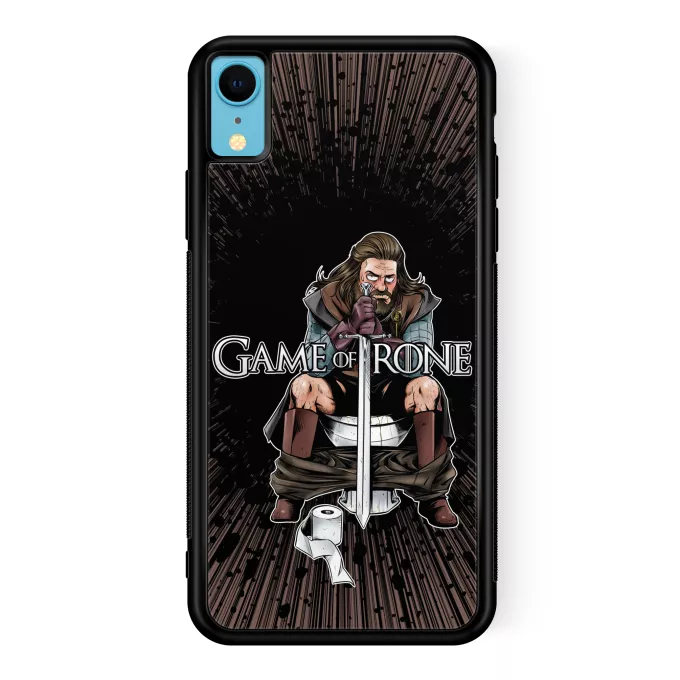 Coque pour téléphone portable iPhone XR Parodie Game of Thrones Game of Trone... :) - Eddard Stark