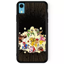 Mario Fodral för smarttelefoner “Mario, Link, Fox, Bowser, Pikachu och Wario” – Parodi Super Smash Bros