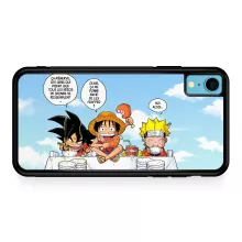 Coque Téléphone Portable Luffy « La recette d'un bon shonen Manga (Super Deformed) » – Parodie Naruto