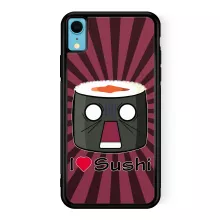 Coque Téléphone Portable « I Love Sushi ! NOOOO !! » – Parodie Japon Culture