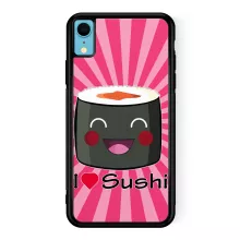 Coque Téléphone Portable « I Love Sushi ! » – Parodie Japon Culture