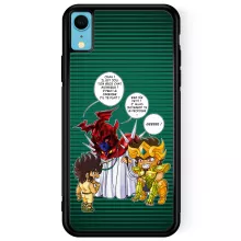 Coque Téléphone Portable Aiolia « Un gros chat sauvage en laisse ! » – Parodie Saint Seiya