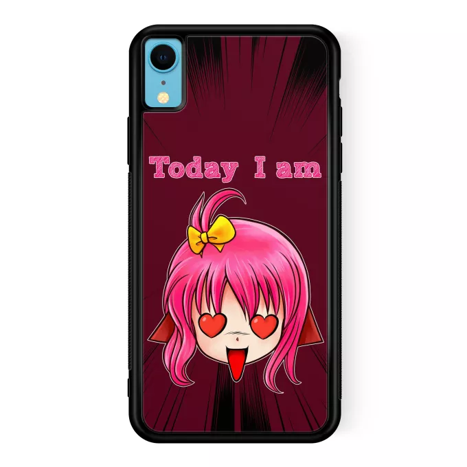 Custodia per iPhone XR Paoridia Today I am