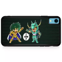 Capricorn Shura Smartphone hoesje “Capricorn Shura en Dragon Shiryu” – Saint Seiya parodie