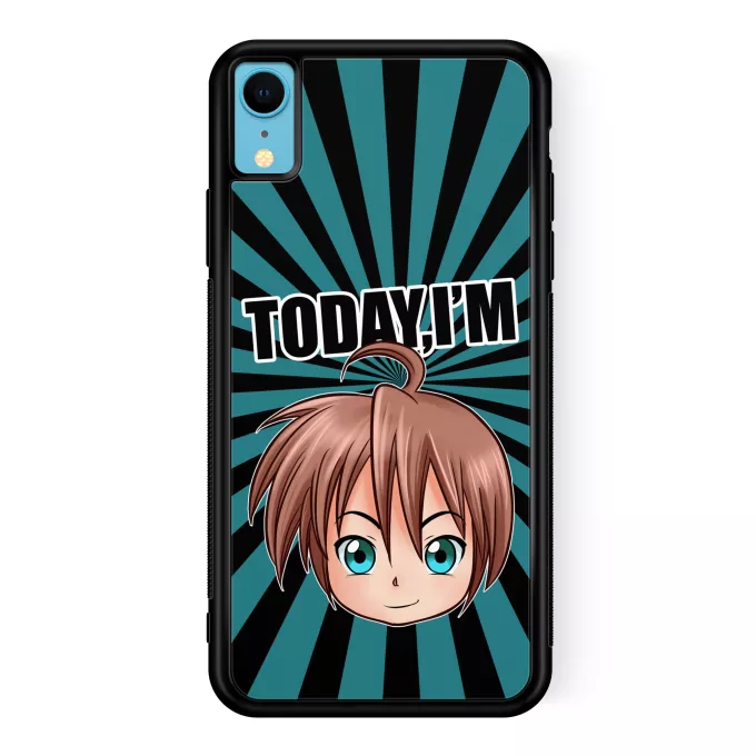 Custodia per iPhone XR Paoridia Today I am