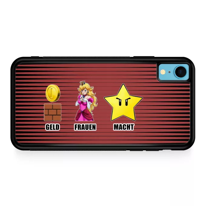 iPhone XR Handyhülle Parodie auf Super Mario Mario